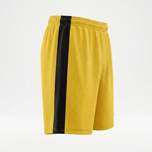 Yellow Black Soccer Jersey Set Short Sleeve Football Uniform Training Kit with <b>Socks</b> - Product Image 4