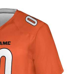 Camiseta Americana de Manga Corta con Cuello en V, 100% Poliéster, Transpirable, de Secado Rápido, con Impresión Digital Personalizada, de Alta Calidad, Nuevo Diseño, Precio Económico - Product Image 4