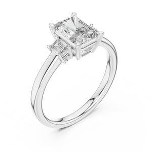 Certified Moissanite <b>Diamond</b> <b>Ring</b> 925 Sterling Silver Wholesale Wedding Jewelry Manufacturer OEM Factory - Product Image 3