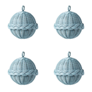 Oferta Especial: Adorno Navideño de Ratán, Cesta Colgante Ecológica y Natural, Decoración Rústica Boho para el Hogar, Venta al por Mayor OEM ODM - Product Image 5