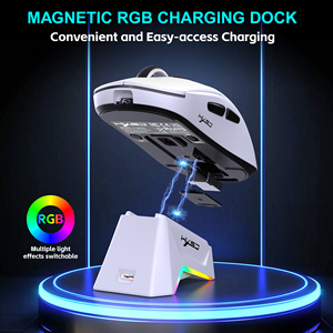 HXSJ T10 nuovo arrivo <span class=keywords><strong>Mouse</strong></span> da Gaming Wireless 3D stile 6 pulsanti <span class=keywords><strong>Mouse</strong></span> ottico a destra Design leggero Dock di ricarica per Laptop - Product Image 4