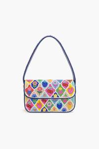 Sac de soirée floral fait main Boho Luxe, orné de perles, style artisanal, élégant et tendance - Product Image 2