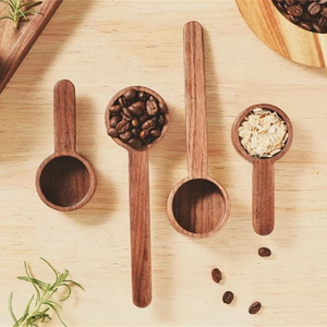 wooden <b>measuring</b> <b>spoons</b> Engraved accurate <b>measuring</b> <b>spoons</b> Beech wood <b>spoon</b> Cup for Dry and Liquid Ingredients - Product Image 5