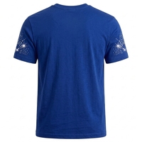 Nouveau design 2026 – T-shirt homme 100 % coton, col rond, manches courtes, coupe classique, séchage rapide, anti-plis, respirant, avec strass