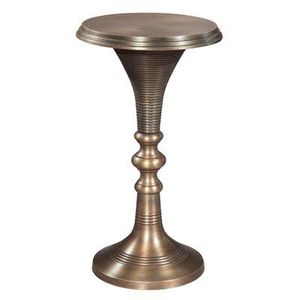 Contemporary <b>Gold</b> Metal <b>Side</b> <b>Table</b> With Sleek Design And Strong Base For Premium Home Furniture Collection - Product Image 1