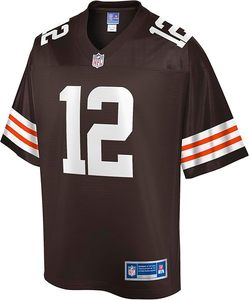 Maillot de l'équipe des Cleveland Browns pour hommes, modèle Shedeur Sanders, couleur marron - Product Image 2