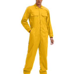 Combinaison de sécurité ignifuge de qualité supérieure à prix abordable avec couleur unie, conception de logo personnalisé OEM - Product Image 1