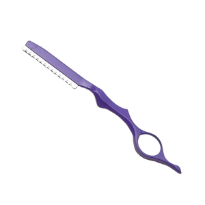 Custom Logo Colorful Powder Coating Barber Hair Texturizing <b>Razor</b> Salon Manual Hairdressing Thinning Cutting <b>Razor</b> Assorted Pack - Product Image 3
