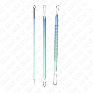 ชุดอุปกรณ์ดูดสิวสแตนเลสสตีลดีไซน์ OEM พร้อมโลโก้สั่งทำพิเศษ – ชุดกำจัดสิวหัวดำ สิวอักเสบ และสิวอักเสบจากสิวเสี้ยน สำหรับการดูแลผิวหน้า - Product Image 4