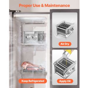 Lama per Macchina Taglia Carne Commerciale 5mm in Acciaio Inox SJY DQ90 Set Completo per Macchine Taglia Carne - Product Image 6