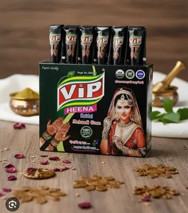 Crème de tatouage à l'extrait d'herbes de henné biologique, colorant naturel pour l'art corporel, qualité cosmétique sans danger pour la peau, origine indienne, qualité export - Product Image 2