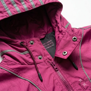 Conjunto Deportivo Premium para Hombre, Color Rosa, con Capucha, Resistente al Viento, Transpirable, Estampado, Chaqueta y Pantalones para Otoño, Ropa Deportiva de Secado Rápido - Product Image 6
