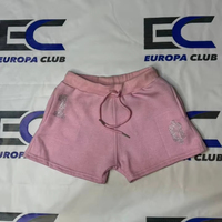 Shorts pour femmes en coton léger personnalisés, style streetwear, avec strass, 100% coton
