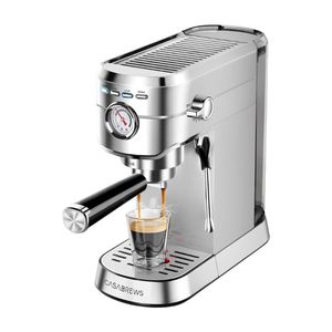 Cafetera Espresso de 20 Bares, Cafetera Espresso Profesional con Vaporizador de Leche, Cafetera Espresso Compacta con Capacidad de 34 oz - Product Image 1