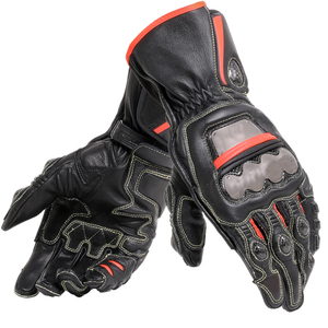 Gants de moto en cuir personnalisables pour hommes et femmes, imperméables, compatibles écran tactile, gants de moto à doigts entiers - Product Image 4