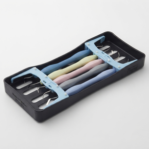 Kit de Instrumentos para Rellenos Dentales de Composite, 5 Piezas, Mango de Silicona, Manual, Clase I, Hecho en Pakistán - Product Image 2