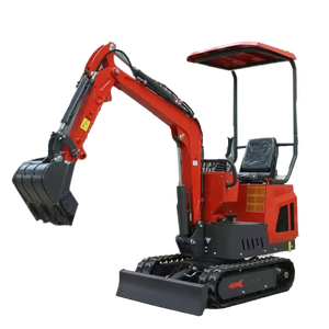 Mini-excavatrice hydraulique sur chenilles de petite taille, 1-2 tonnes, avec moteur Laidong, pompe Eaton et moteur à engrenages - Product Image 1