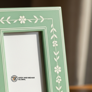 Artisanal Floral Inlay <b>Picture</b> wood <b>Frame</b> High-End Handicraft Decorative <b>Frame</b> <b>for</b> Modern Interior Styling Home Decor <b>Frames</b> - Product Image 2