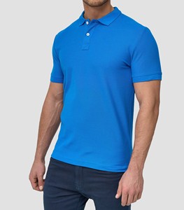 Polo pour homme personnalisé de qualité supérieure, personnalisation de marque, vente en gros, coupe ajustée, 100% coton, polos de golf pour homme - Product Image 2