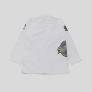 RTS Wholesale Price Shoyorol Oxford Competitor BJJ Kimono Special Limited Edition White Brazilian Jiu Jitsu Gi AS-JJ-5858 - Product Image 4
