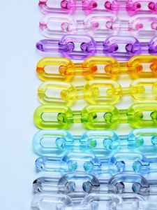 Eslabones de Cadena de Resina Transparente Coloridos para Decoración de Paredes por Abdul Rehman Enterprises - Product Image 5