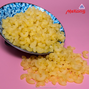 Macarrones de Arroz Cortos Amarillos Premium 200g Sin Gluten Pasta de Arroz Saludable Proveedor OEM ODM de Vietnam - Product Image 1