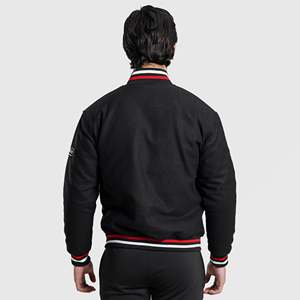 Veste universitaire personnalisée avec logo pour hommes, vêtements de rue haut de gamme, fabricant de vestes universitaires, commandes en gros - Product Image 2
