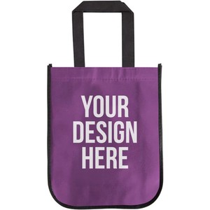 Bolsa de compras y promociones de PP laminado no tejido de alta capacidad, diseño personalizado y esquinas redondeadas. - Product Image 3