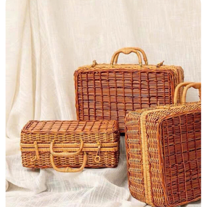 Bolsos de Hombro de Ratán Natural, Bolsos Tejidos a Mano, Proveedor Mayorista de Vietnam, Ecológicos - Product Image 2