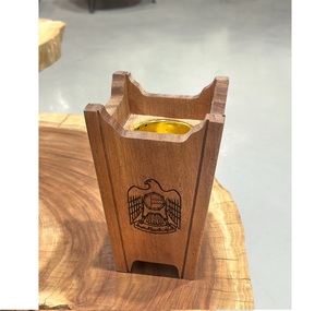 Handmade Wooden Bakhoor Incense <b>Burner</b> Madhkan Aromatherapy Holder Indoor Home Decor - Product Image 3