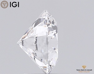 Diamant de laboratoire CVD taille brillant rond 2,00 carats avec certificat IGI, clarté VVS1, couleur D, 7,96 mm, pour conception de bague solitaire - Product Image 4