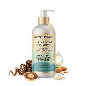 Crème revitalisante sans rinçage ProduxPro pour cheveux bouclés et colorés, avec propriétés lissantes et éclaircissantes - Product Image 1
