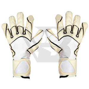 Guantes de Portero de Fútbol Profesionales de Alta Calidad para Adultos, Nuevo Diseño, Guantes de Látex con Dedos, Material de Cuero - Product Image 3