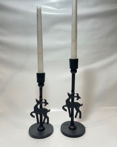 Ensemble de porte-bougies en aluminium en gros, chandeliers modernes en métal pour centre de table de mariage, table à manger, hôtel, restaurant - Product Image 3