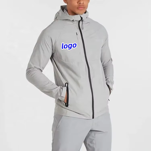 Men's <b>Hooded</b> <b>Soft</b> <b>Shell</b> <b>Jacket</b> Zip Fly Water Resistant Polyester Regular Fit All Seasons Outdoor Hiking Clothing - Product Image 3