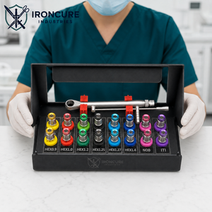 ชุดประแจทอร์ค 17 ชิ้น IRONCURE INDUSTRIES พร้อมกล่องเก็บของแบบมีสีสัน แยกสีได้หลากหลาย ชุดเครื่องมือแบบแมนนวล รับประกัน 1 ปี - Product Image 4