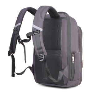 Waterproof 14 Inch Laptop <b>Backpack</b> Unisex 1072 Large Capacity <b>Business</b> <b>Backpack</b> PU Coated Fabric Zipper Eco-Friendly Factory - Product Image 6