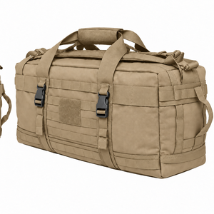 Gym Duffle Bag Large Capacity Sports Travel Bag Waterproof Polyester Durable Fitness Training Holdall <b>Shoe</b> Compartment Custom - Product Image 3