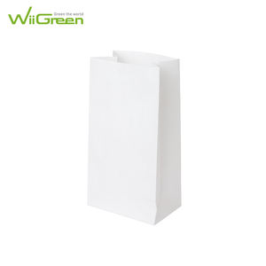 Bolsa de pan de papel blanco para uso doméstico Producto industrial - Product Image 1