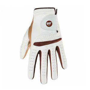 Gants de golf en tissu respirant et peau de mouton avec logo personnalisé, pour droitier et gaucher, pour hommes - Product Image 4