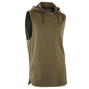 Men Bodybuilding Gym Training <b>Workout</b> Running Sleeveless <b>Hoodies</b> Regular Fit Pullover Sleeveless Hoodie For Men - Product Image 6