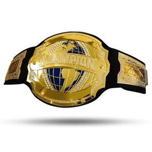 Ceinture de championnat en cuir personnalisée de qualité supérieure, faite à la main, avec plaque métallique 3D gravée, ceinture de trophée sportif personnalisée - Product Image 3
