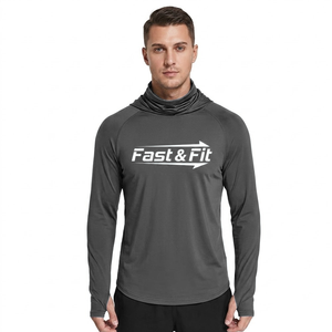 Camisetas de Pesca para Hombre con Protección Solar, Diseño Sublimado en Tela 100% Poliéster, Manga Larga y Capucha - Product Image 1