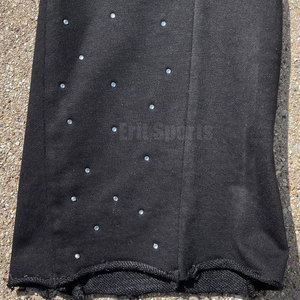 Pantalon évasé pour homme avec logo personnalisé, orné de strass, en tissu extensible et respirant, nouveau style 2026 - Product Image 6