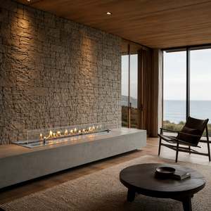 Cheminée intelligente au bioéthanol SXFireplace avec application de contrôle à distance et panneau de commande - Product Image 2