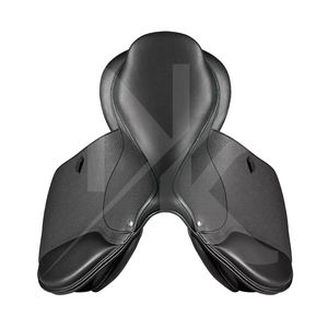 Silla de montar profesional de cuero vacuno de primera calidad para competición y entrenamiento ecuestre, productos de carreras de caballos ingleses de la India. - Product Image 5