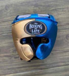 Protector de Cabeza para Entrenamiento de Boxeo Profesional, Precio al por Mayor, Sin Boxeo No Hay Vida, Cierre con Cordones, Logotipo Personalizado, Ajustable, Seguro y Genuino - Product Image 1