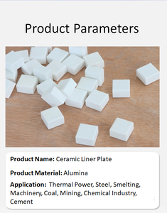 Résistance à l'usure de la plaque de revêtement en céramique mosaïque à haute température 1700C pour le pliage de coupe de soudage de four de fusion industriel inclus - Product Image 5