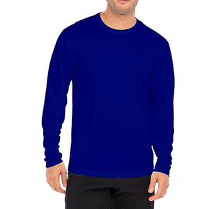 Camiseta Deportiva para Hombre con Protección Solar, 100% Algodón, Transpirable, Manga Larga, para Pesca, Ciclismo de Montaña, Protección UV - Product Image 2
