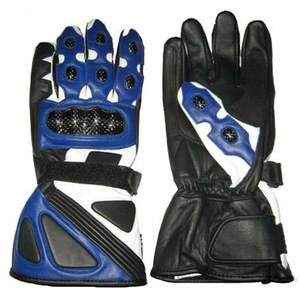 Leather Full Finger Cycling <b>Gloves</b> for Men Breathable PU Material Hook & Loop Closure Summer Riding <b>Gloves</b> - Product Image 6
